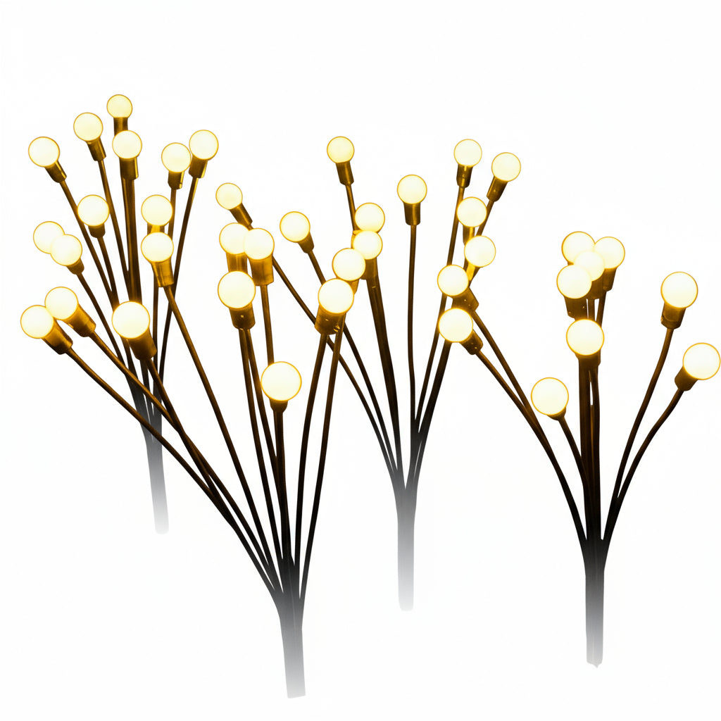 Mehrarmige LED-Gartenleuchte