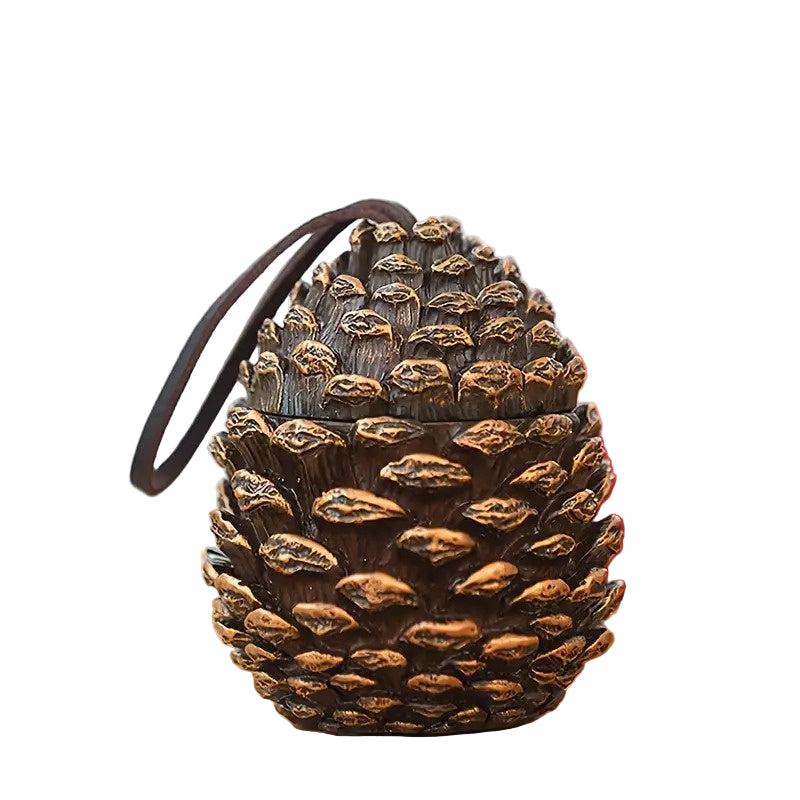 Zahnstocherhalter in Form einer Tannenzapfe