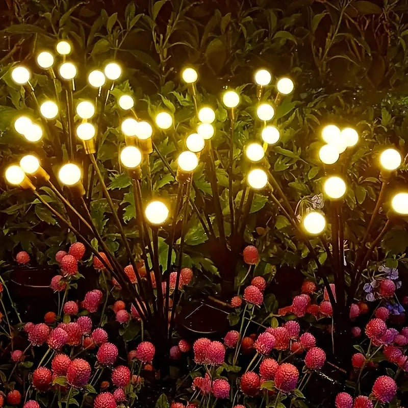Mehrarmige LED-Gartenleuchte