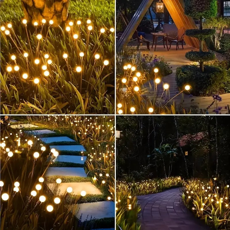 Mehrarmige LED-Gartenleuchte